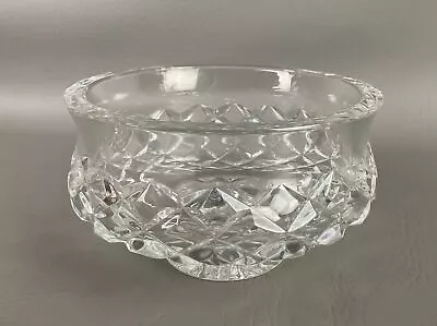 Buy Waterford Crystal Cut Glass Lismore Footed Bowl Vintage • 67.08£