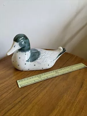 Buy David Sharp Rye Pottery, Large Mallard Duck • 24.99£