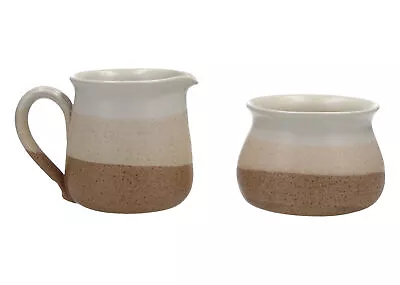 Buy Barbara Davidson Pottery Larbert Milk Jug & Sugar Bowl • 14£