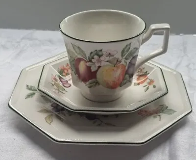 Buy Johnson Brothers China England Fresh Fruit Trio Cup Saucer Plate • 4.42£