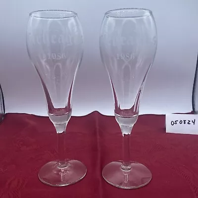 Buy Personalized Wine/Champagne Glasses “Gleneagles 1986” • 9.86£