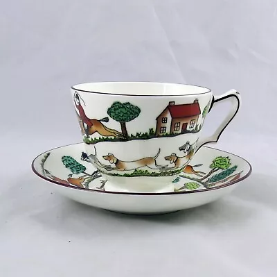 Buy Crown Stafforshire Hunting Scenes Cup & Saucer Multiple Available • 33.57£