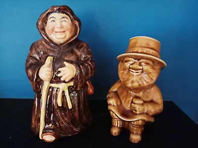 Buy Roy Kirkham  Friar Tuck  Toby Jug & Torquay Treacle Glazed  Zyderman  Jug • 2.99£