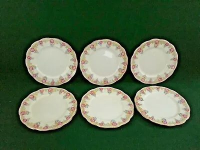 Buy Vintage Royal Albert ~ Trellis Design Six Tea / Side Plates • 12.50£