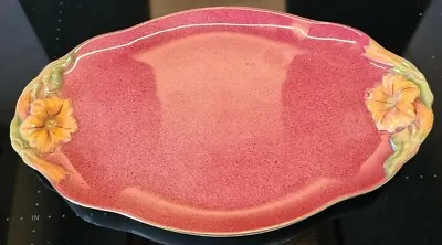 Buy Vintage Royal Winton Grimwades Pink Petunia Plate Handpainted • 19.90£