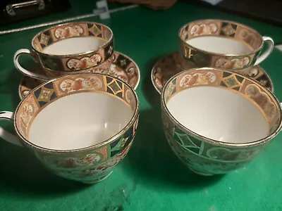 Buy John Maddock Chatsworth 4 X Teacups 2 X Saucers Porcelain China • 45£