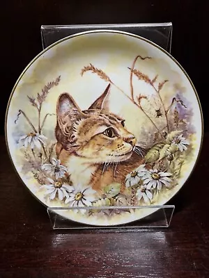 Buy Bone China - Cat In Flowers - Plate Crown Staffordshire - Royal Burlington  • 4.99£