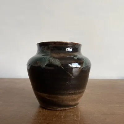 Buy York Rose Pottery Vase Small Brown Studio Pottery Vase York England • 9£