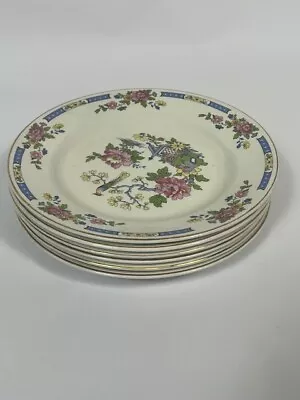 Buy Lord Nelson Pottery, England, 10-69, Dinner Plates X6, 23cm, Z4 P146 • 5.95£