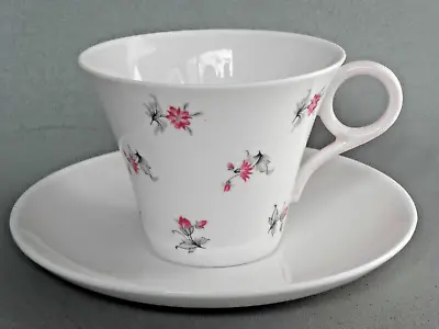 Buy Shelley China 13767 Shelley Charm (regent Shape)  ~ Cup & Saucer ~ Pink • 14.95£