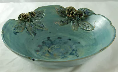 Buy Studio Pottery Bowl Raised Decoration  • 14£