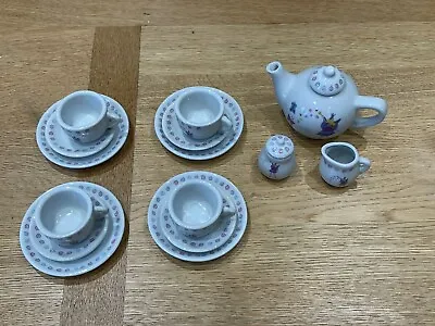 Buy Child’s Miniature China Tea Set With Fairy Design • 14£