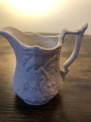 Buy Unique And Rare Portmeiron Jug With Cherubs And Roses • 19.50£