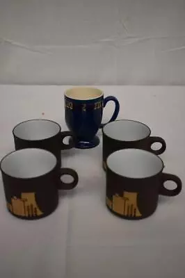 Buy Hornsea Pottery Mug Limited Edition &  BP Chemicals 50th Anniversary Cups X 4 • 4.99£