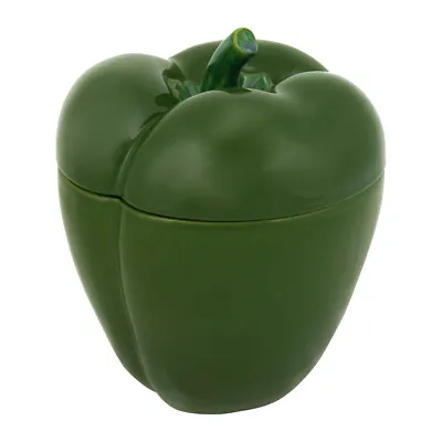 Buy Bordallo Pinheiro Medium Green Pepper Box 22 - Portuguese Pottery - Brand New • 47£