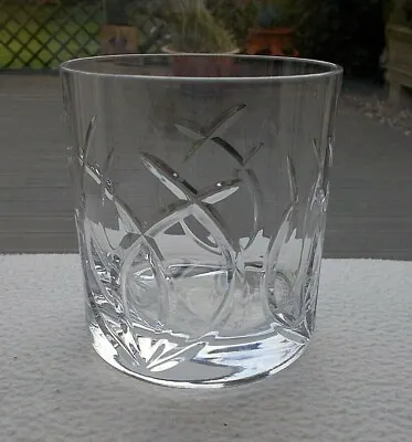 Buy Royal Doulton Crystal SYMPHONY 3 3/4  Whisky Tumbler / Glass ~ Signed • 7.99£
