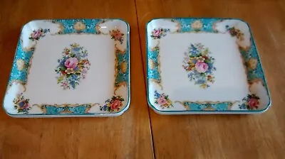 Buy Royal Albert England Bone China Lady Ascot Square Dishes Plate • 12.99£