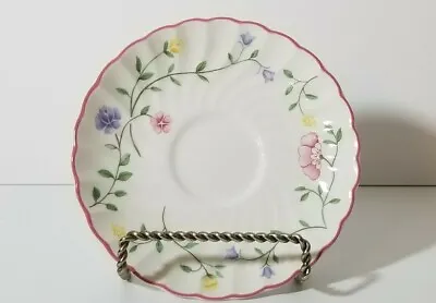 Buy Johnson Brothers Summer Chintz Saucer Made In England White Pink Blue Yellow   • 6.42£