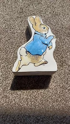 Buy Peter Rabbit Running Ceramic Money Box • 10£
