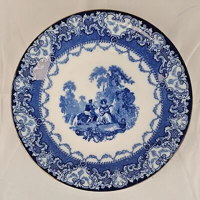 Buy Doulton Burslem Plate 9  Blue / White • 7.99£