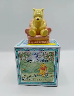 Buy Royal Doulton Winnie The Pooh In Armchair Boxed • 9.95£
