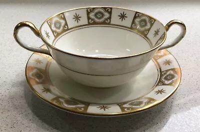 Buy High Quality Classical Design Aynsley Belmont 129 Soup / Dessert Bowl And Saucer • 20£