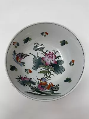 Buy Oriental Pottery Bowl Home Decor Collectable • 9.99£