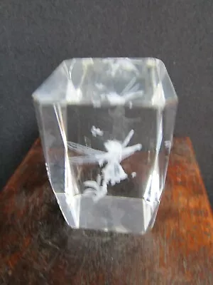 Buy Beautiful The World Of Crystal Glass  Fairy Paperweight ,   • 5.97£