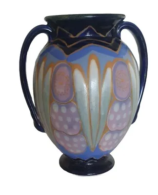 Buy Vintage Japanese Gouda Style  Pottery Vase • 40.27£