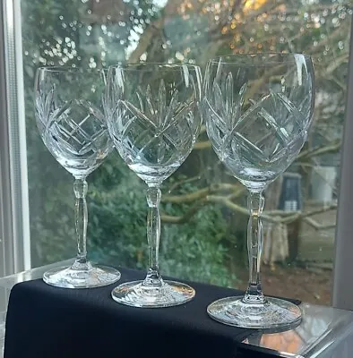 Buy Set Of 3 Royal Doulton Daily Mail Larger Wine Glasses, 20.5cm Tall • 24£