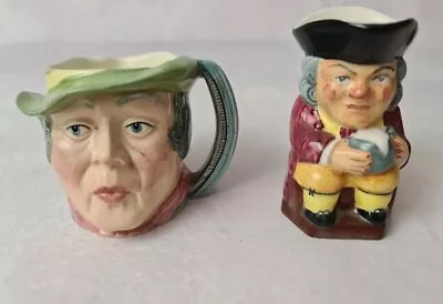 Buy Two Vintage Kelsboro Ware Toby Character Jugs 'Sam Weller' And 'Man With A Beer' • 13£