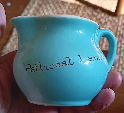 Buy A Vintage, Small, 'petticoat Lane', Jug. Made By: Sandygate Pottery, Devon. • 0.99£