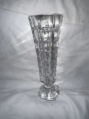 Buy Very Nice Clear Cut Glass Vase • 0.99£
