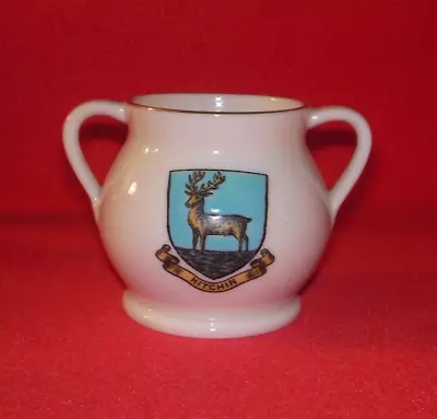 Buy GOSS Crested China Hitchin Posset Cup Hitchin Crest • 9.99£
