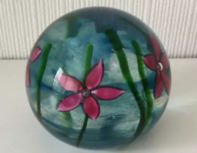 Buy Caithness Limited Edition Glass Paperweight ‘ Windflower Ruby  ‘ 233 750 • 29.99£