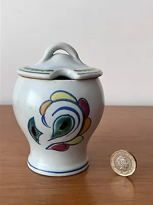 Buy Vintage Buchan Finest Stoneware Scotland Lidded Preserve Pot With Art Deco Look • 12.99£