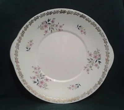 Buy Royal Grafton Floral Spring Cake Plate Bone China Serving Platter Pink Flowers • 29.95£