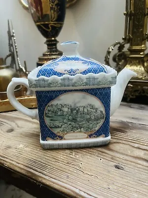 Buy Vintage Royal Blue Sadler Tea Pot “Castles Collection”￼ Edinburgh Castle ￼ • 22£