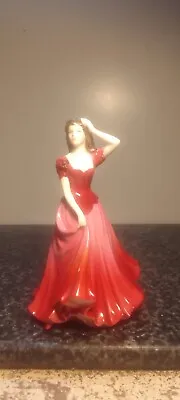 Buy Vintage Coalport Debutante Of The Year 1997 Poppy Ball Figurine 13cm Height • 9.99£