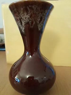 Buy Kernewek Cornwall England Pottery Ceramic Vase Treacle Glaze Excellent Condition • 6.99£