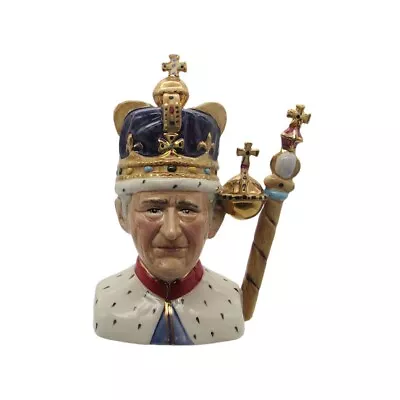 Buy King Charles III Coronation Bust Bairstow Manor Collectables Pottery  Made In UK • 249.99£