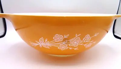 Buy Vintage Pyrex Butterfly Gold Mixing Bowl With Cinderella Handles # 444  VGC • 19.18£