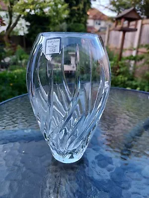 Buy Marquis By Waterford Wyndmere Collection 7  Crystal Glass Swirl Vase • 15.95£