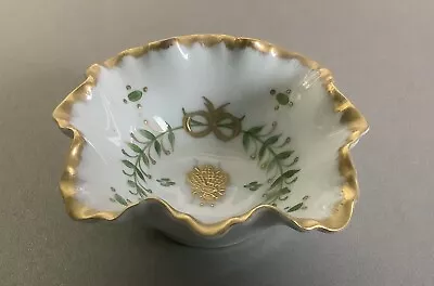 Buy VINTAGE Limoges Handpainted Napoleonic Golden Bee Porcelain Dish / Trinket Bowl • 49.99£