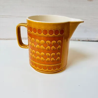 Buy Vintage Hornsea Pottery Saffron Large Custard Gravy Milk Jug. 1 Pt. 1970s • 8£