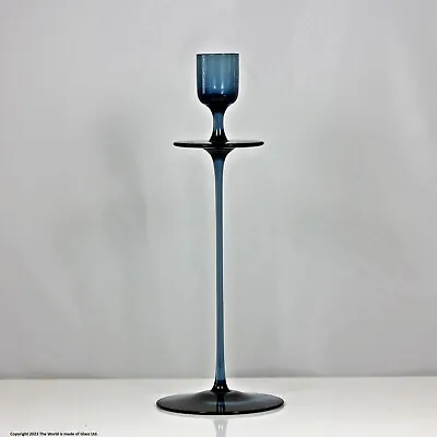 Buy Rare Wedgwood Glass Sandringham Candlestick With Drip-tray • 125£