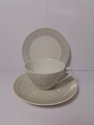 Buy Vintage Arzberg Grey Filigran Tea / Coffee Trio 2025 • 12£