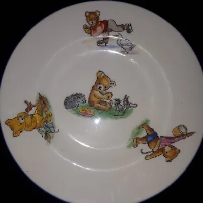 Buy Vintage Nanrich Pottery Childs  Fine Bone China Plate Beautiful Artwork • 10.50£