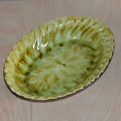 Buy Porthmadog Pottery Dish Green Glazed Dish By D Clisham Wales Signed • 13.09£