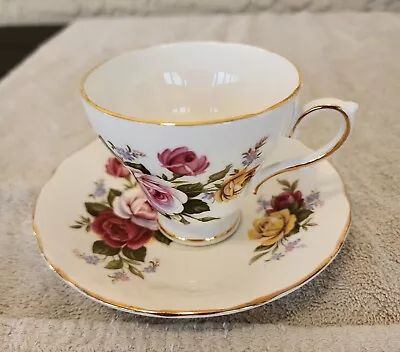 Buy Royal Sutherland Fine Bone China Tea Cup/Saucer Made In Staffordshire England • 23.63£